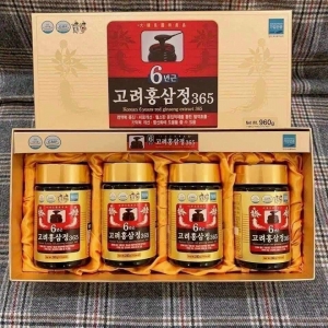 Cao hồng sâm 365 Hàn Quốc  hộp 240g x 4 lọ